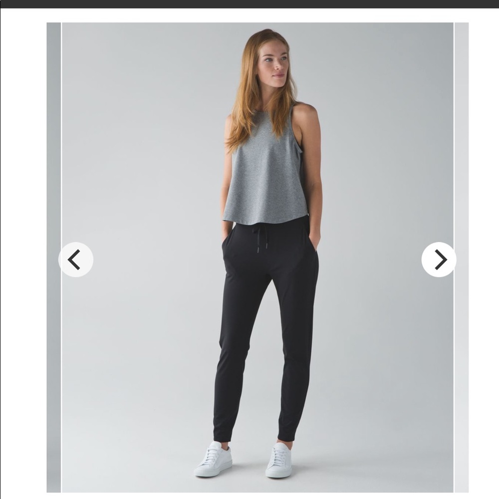 Lululemon Drop Pant- Black- Size 4